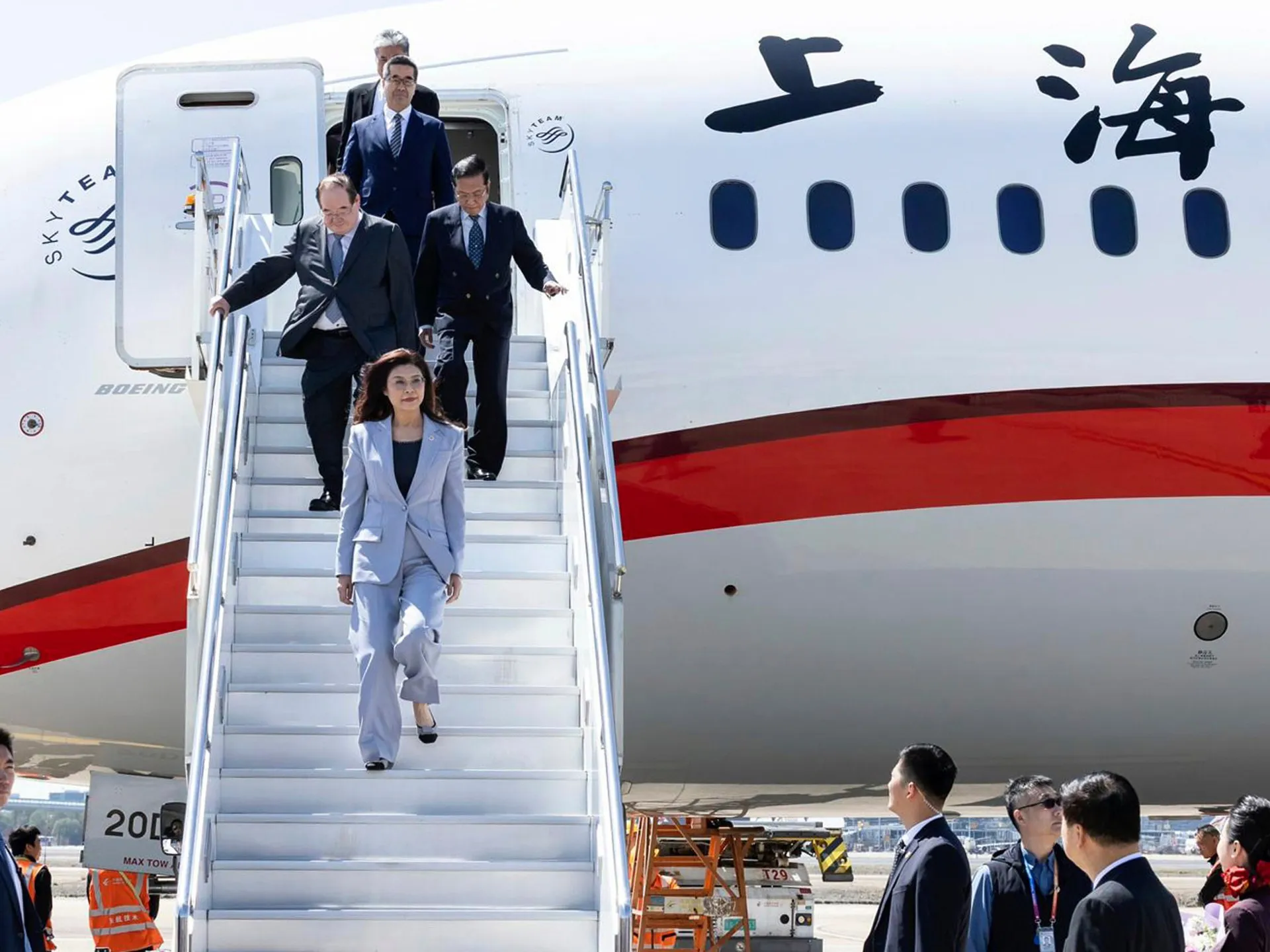 Liderul opoziției din Taiwan, în vizită rară în China, pledează pentru reconciliere și dialog în Strâmtoarea Taiwan