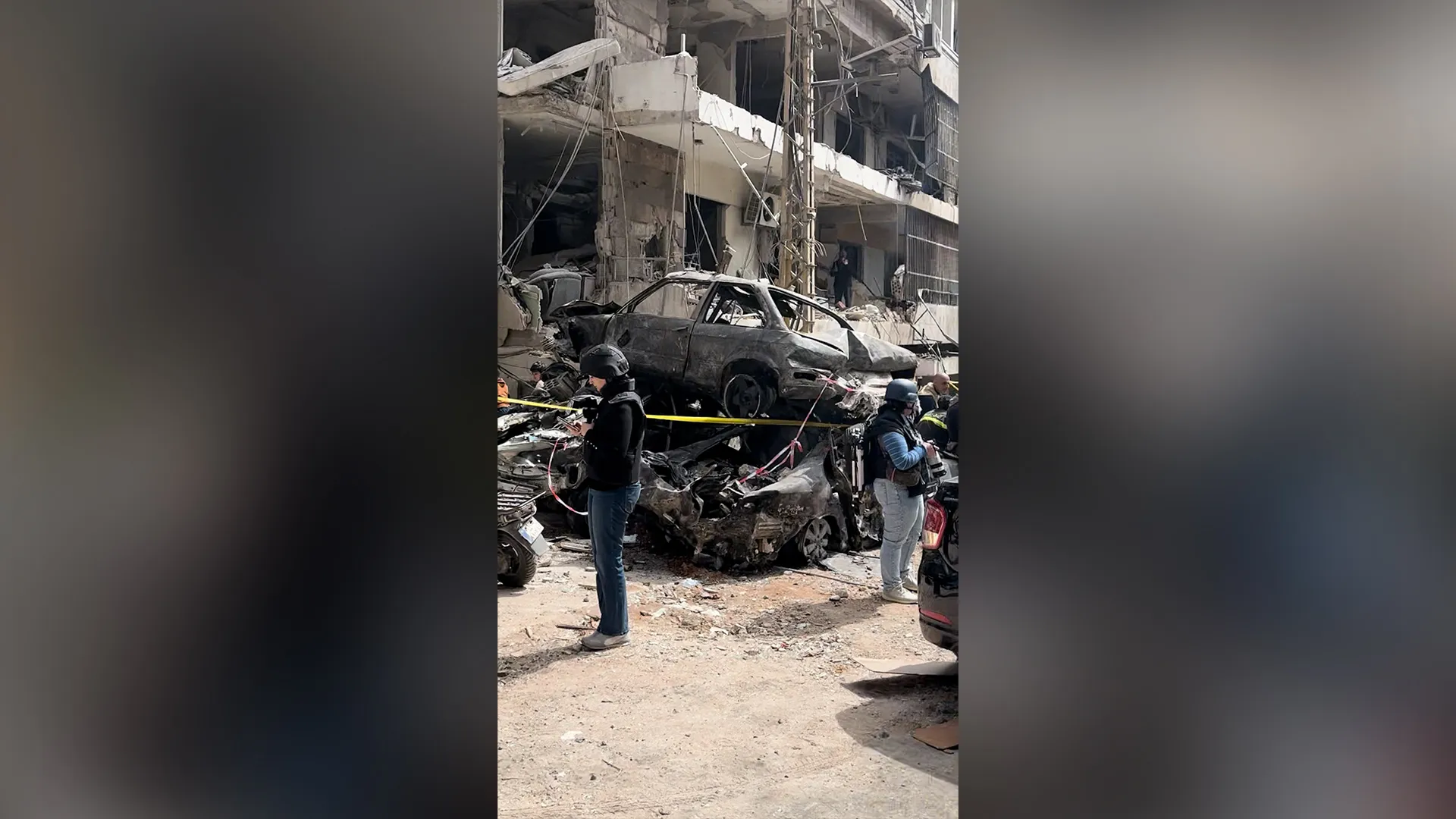 Magnitudinea distrugerilor din Beirut, dezvăluită după un val de atacuri israeliene de mare amploare