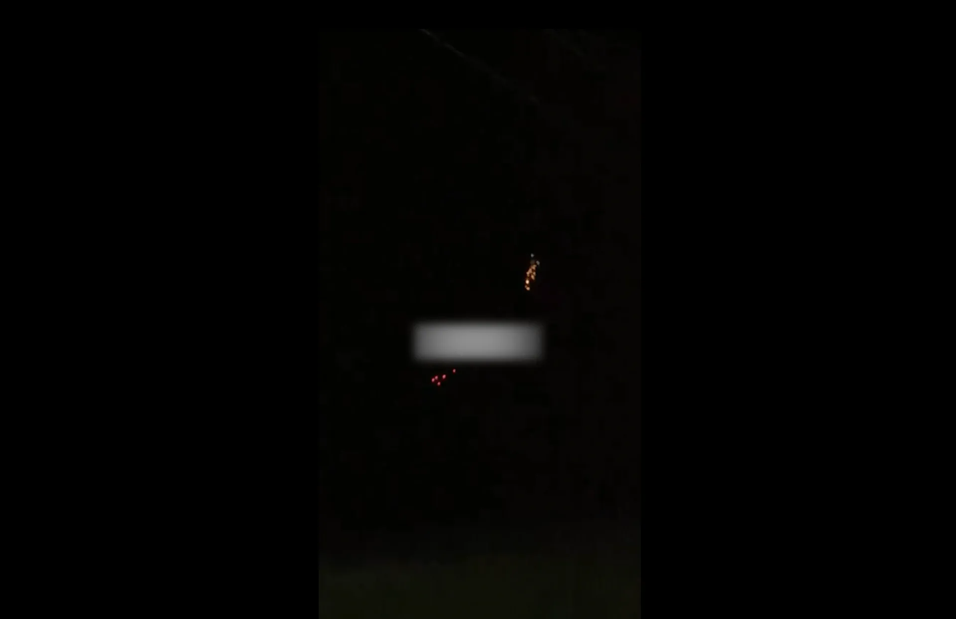 Video cu explozie deasupra Erbilului în timpul unei interceptări suspectate de dronă