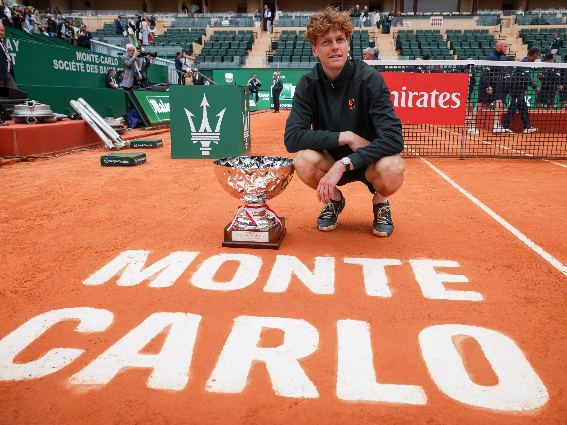 Jannik Sinner îl învinge pe Carlos Alcaraz în două seturi și cucerește Monte Carlo, reconquistând poziția de lider mondial