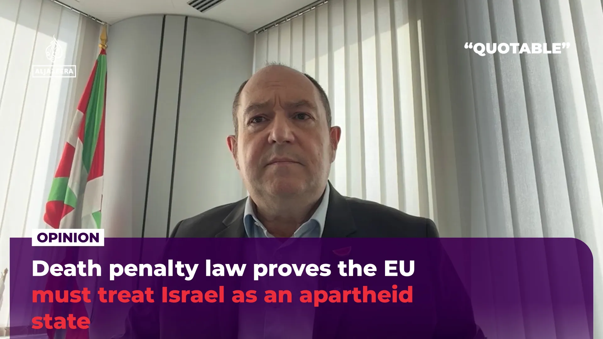 Legea pedepsei cu moartea demonstrează că UE trebuie să trateze Israelul ca pe un stat apartheid