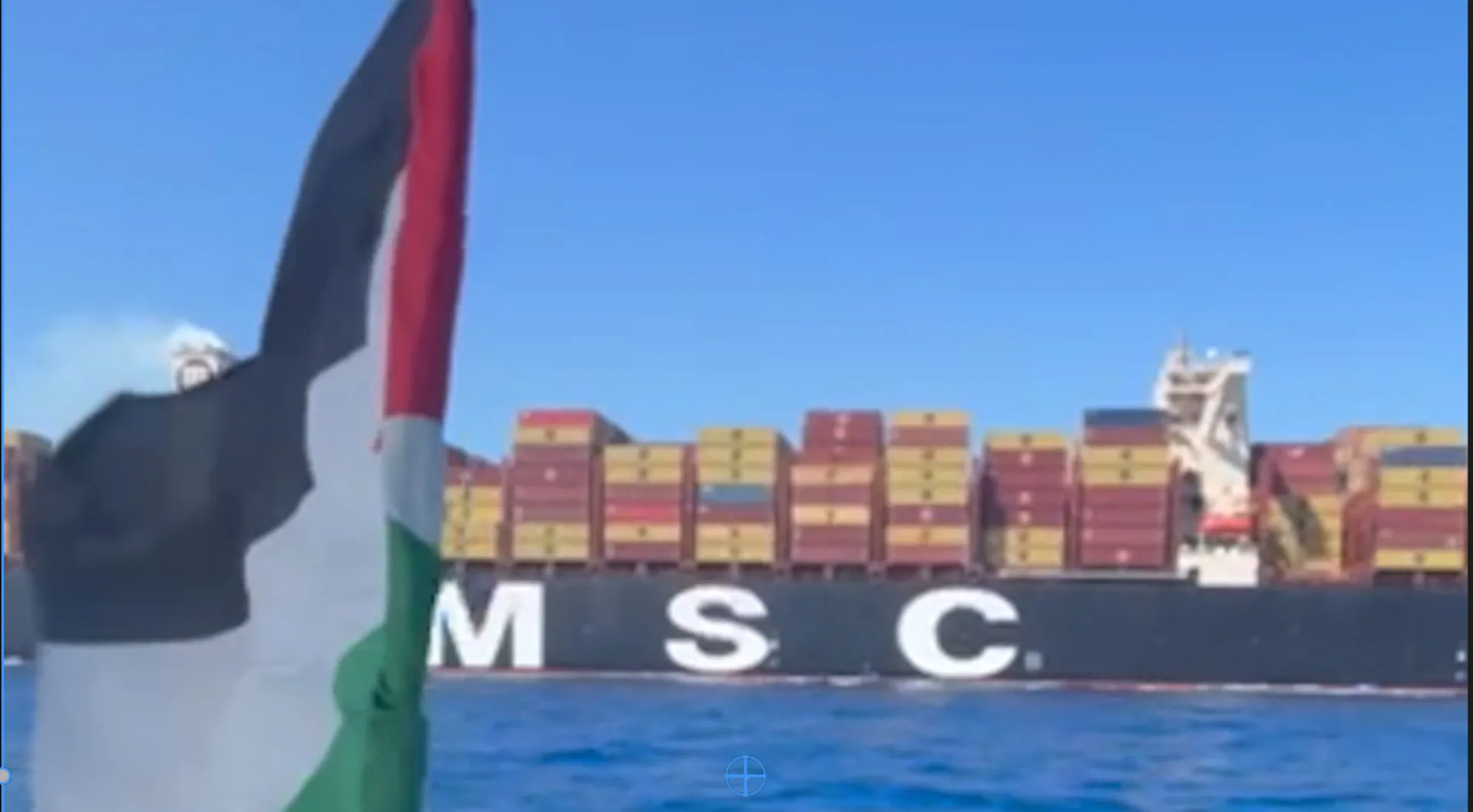 Flotila Global Sumud a întrerupt o navă de mărfuri destinată Israelului, acuzați transportul de materiale pentru arme