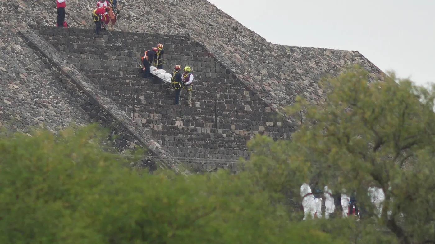 Tirătorul a atacat turiștii la piramidele istorice din Teotihuacan, Mexico