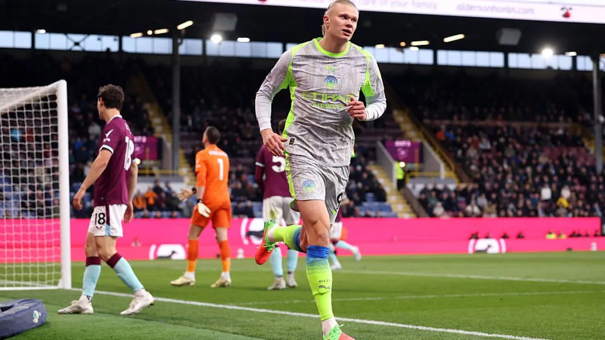 Manchester City depășește Arsenal în vârful Premier League cu o victorie nervoasă la Burnley