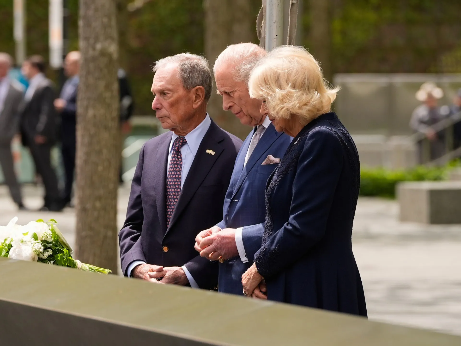Regele Charles al Marii Britanii vizitează Memorialul 9/11 din New York