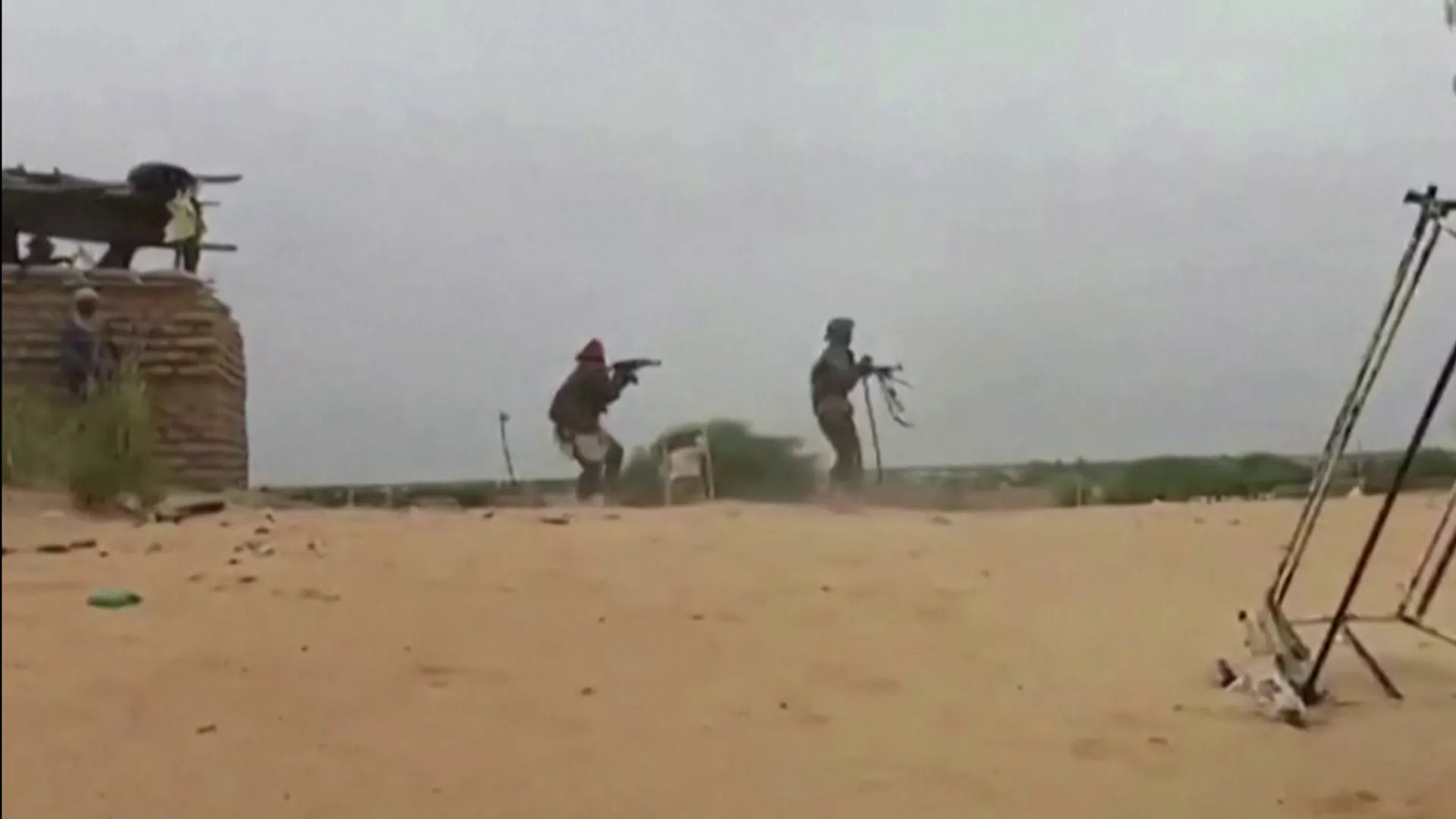 Video cu lupte grele în Mali: mercenarii ruși publică imagini ale confruntării dintre armată și rebeli