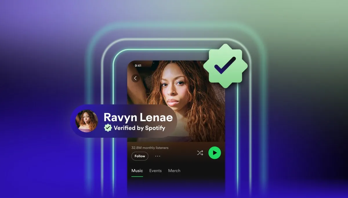 Spotify introduce insigna de artist verificat pentru a distinge oamenii de inteligența artificială