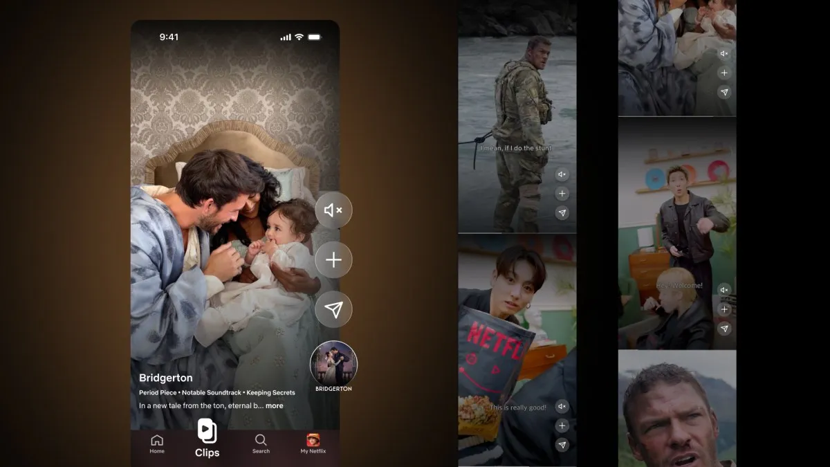 Netflix lansează „Clips”: un feed video vertical asemănător cu TikTok pentru descoperirea conținutului