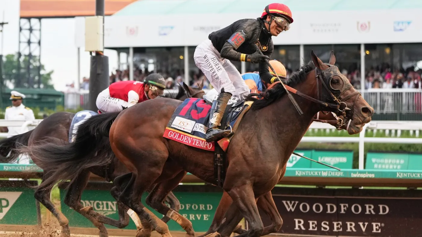 Golden Tempo câștigă Kentucky Derby, iar Cherie DeVaux devine prima femeie care antrenează un câștigător al Triple Crown