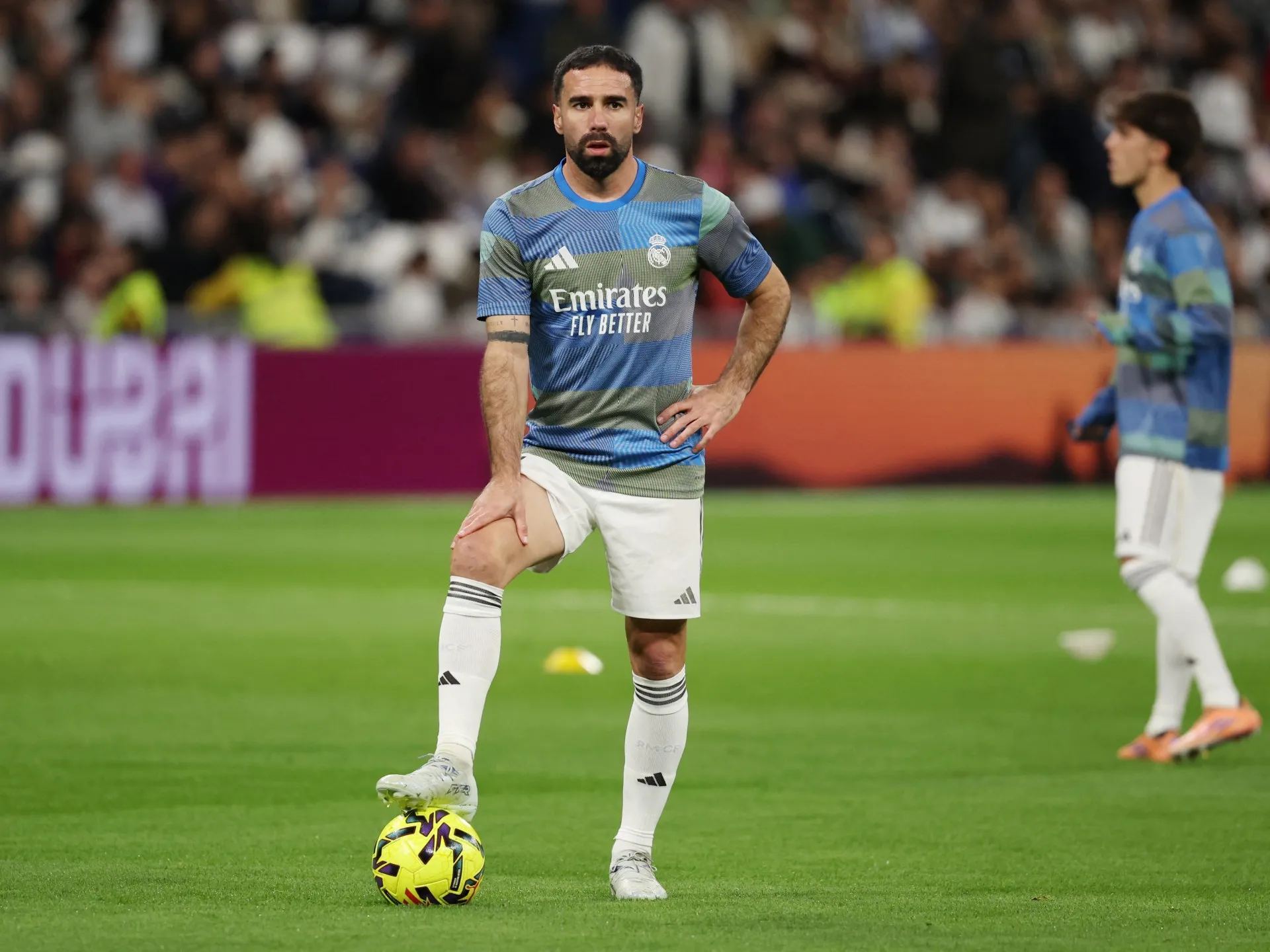 Căpitanul Madridului, Dani Carvajal, într-o cursă contracronometru pentru lotul Spaniei la Cupa Mondială