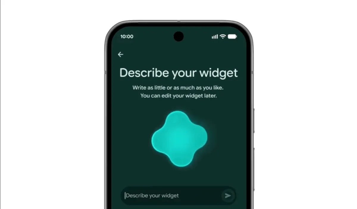 Google lansează funcția „Create My Widget” – poți să-ți creezi propriile widgeturi cu ajutorul inteligenței artificiale