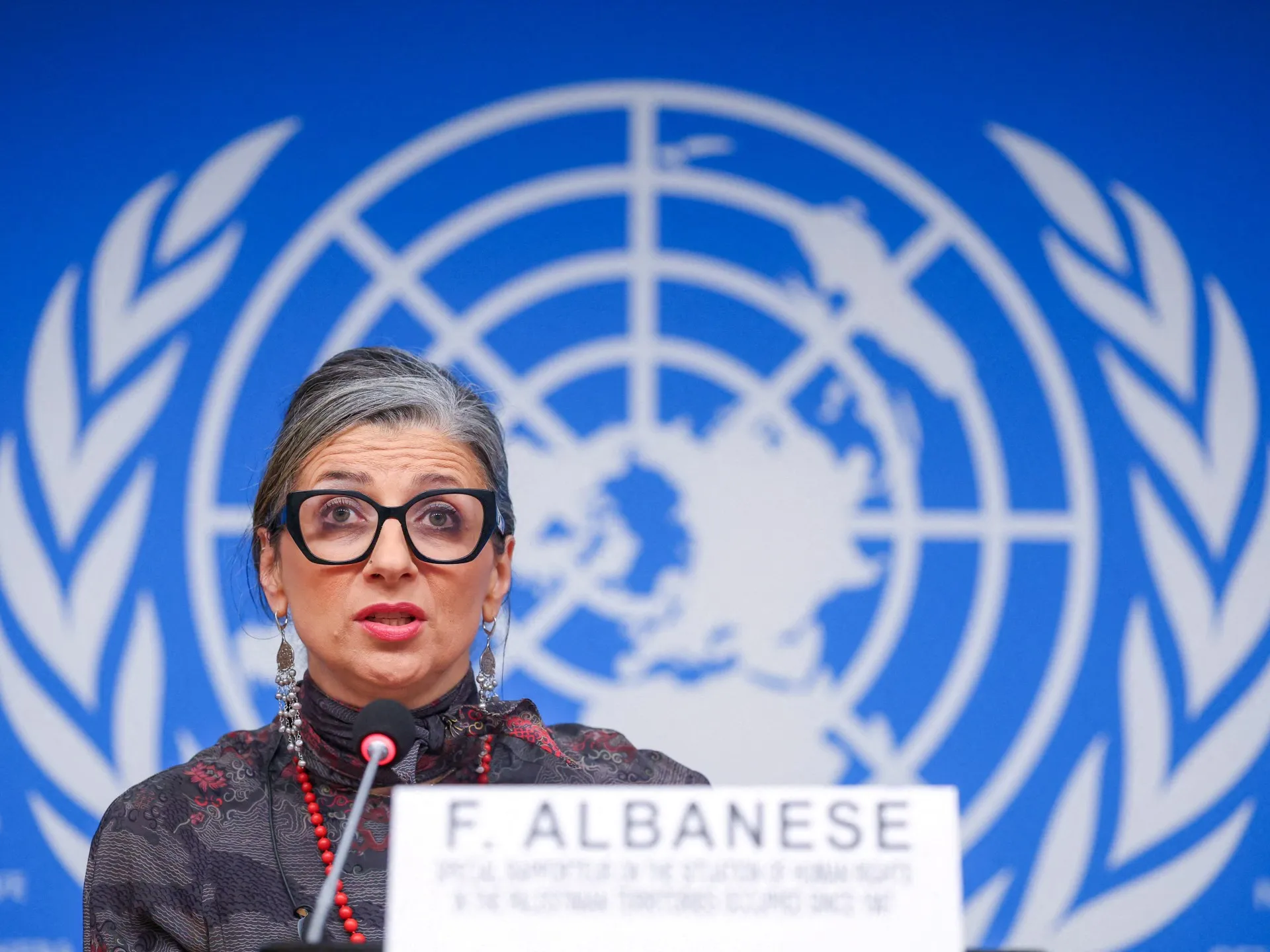 SUA neagă o schimbare de politică după retragerea sancțiunilor împotriva raportorului ONU Francesca Albanese