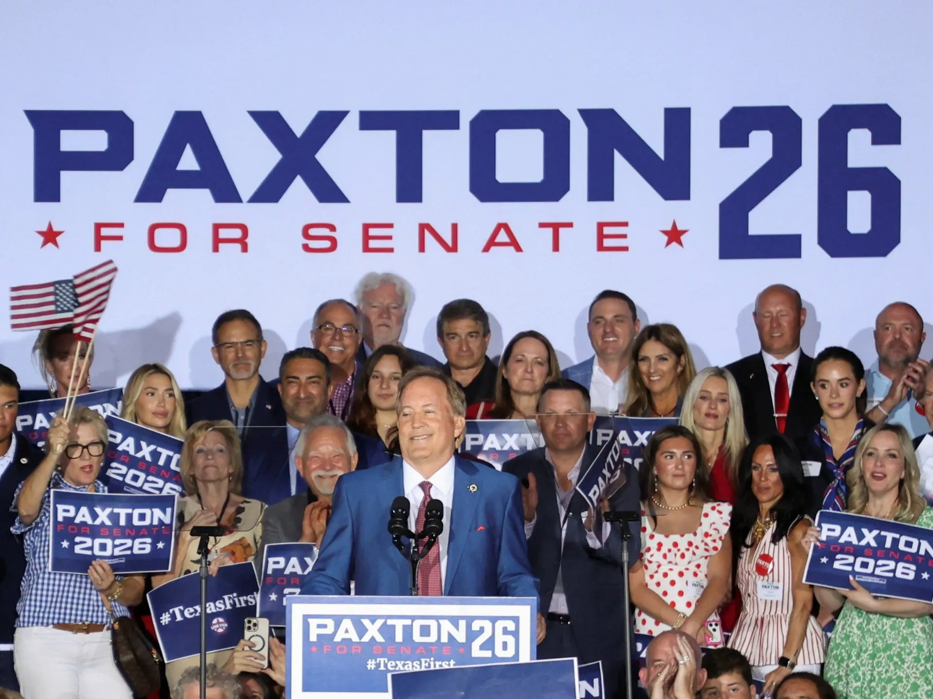 Susținut de Trump, Ken Paxton îl învinge pe senatorul Cornyn în alegerile primare din Texas