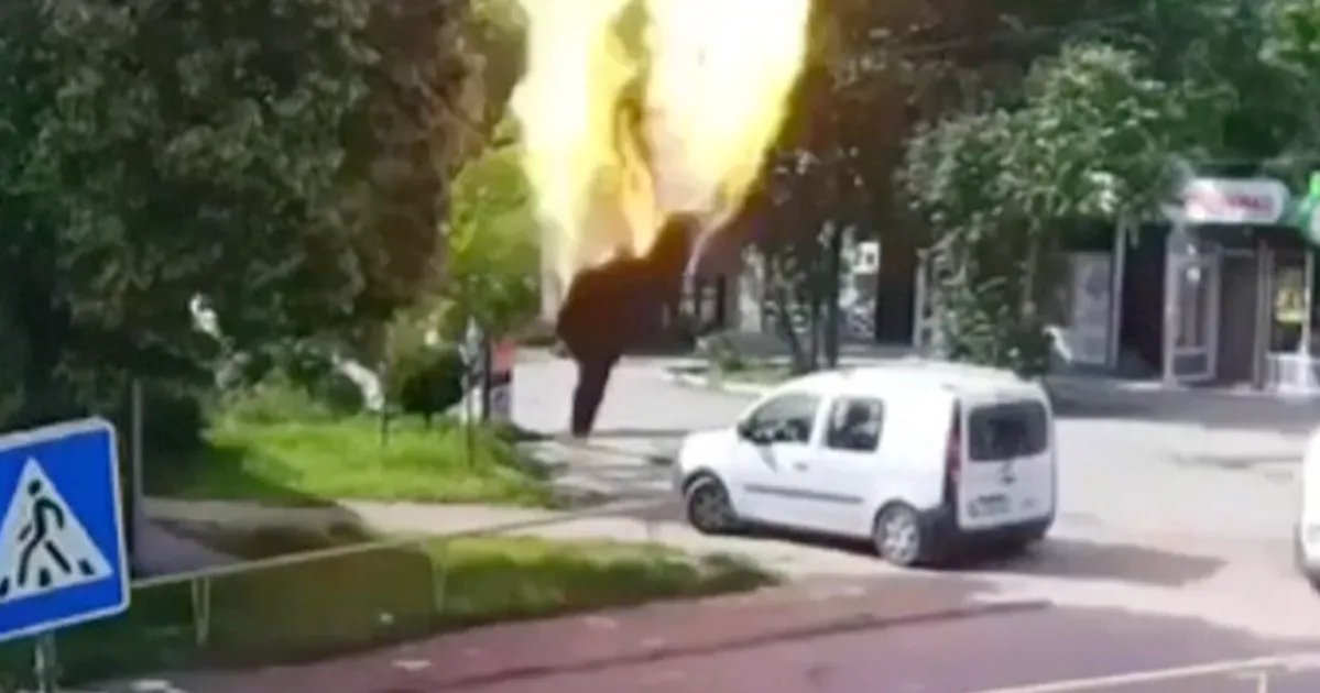 Imagini șocante de la Zaporojie: Atac mortal surprins de camerele de supraveghere