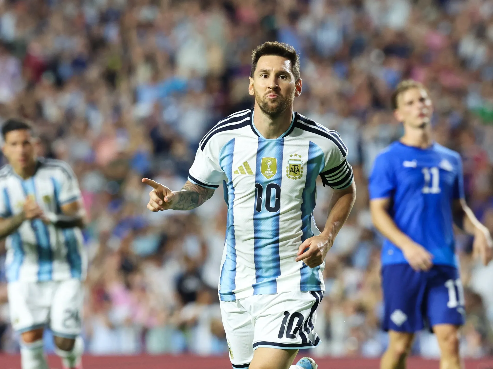 Messi intră de pe bancă și înscrie în ultimul amical al Argentinei înainte de Cupa Mondială
