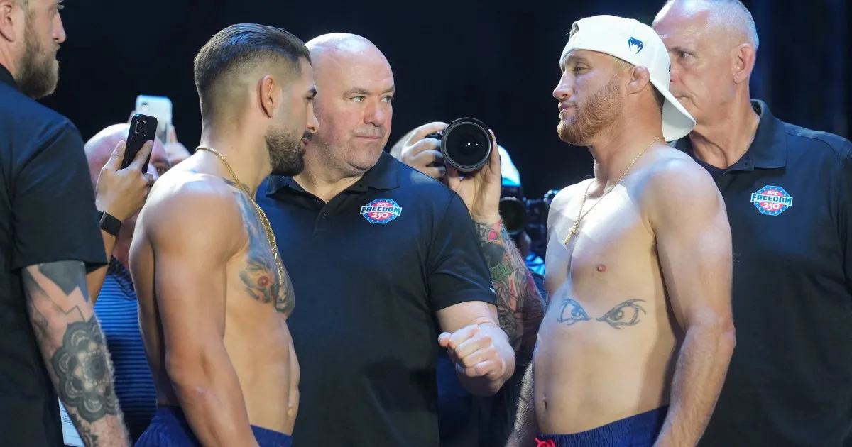 LIVE: Ilia Topuria vs Justin Gaethje pentru centura UFC la 155 de livre, în fața lui Donald Trump la Casa Albă