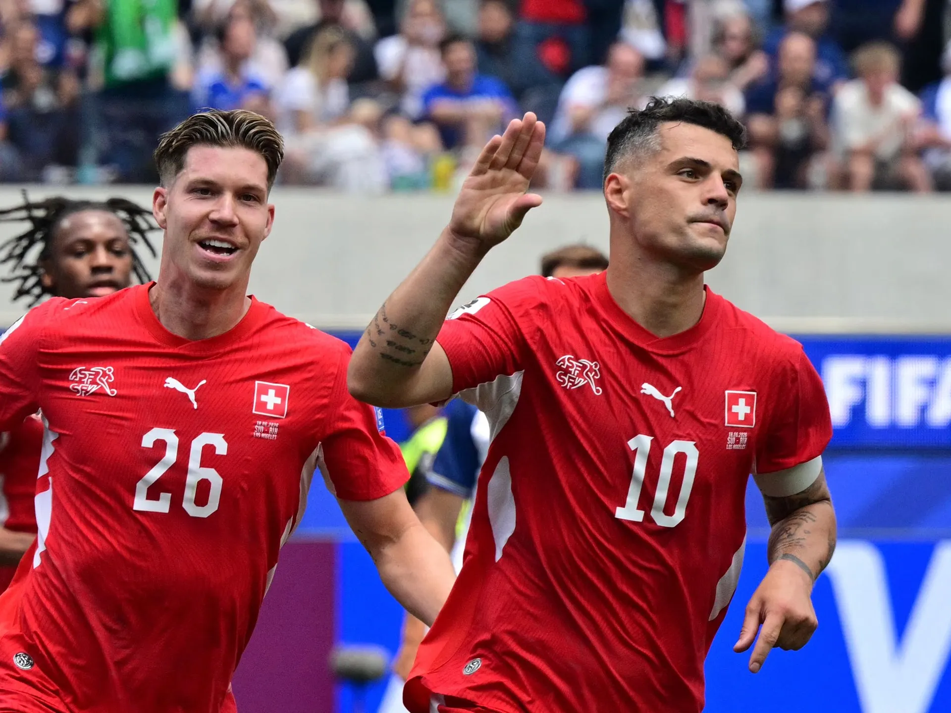 Elveția zdrobește Bosnia și Herțegovina cu 4-1 și preia conducerea Grupei B la Cupa Mondială