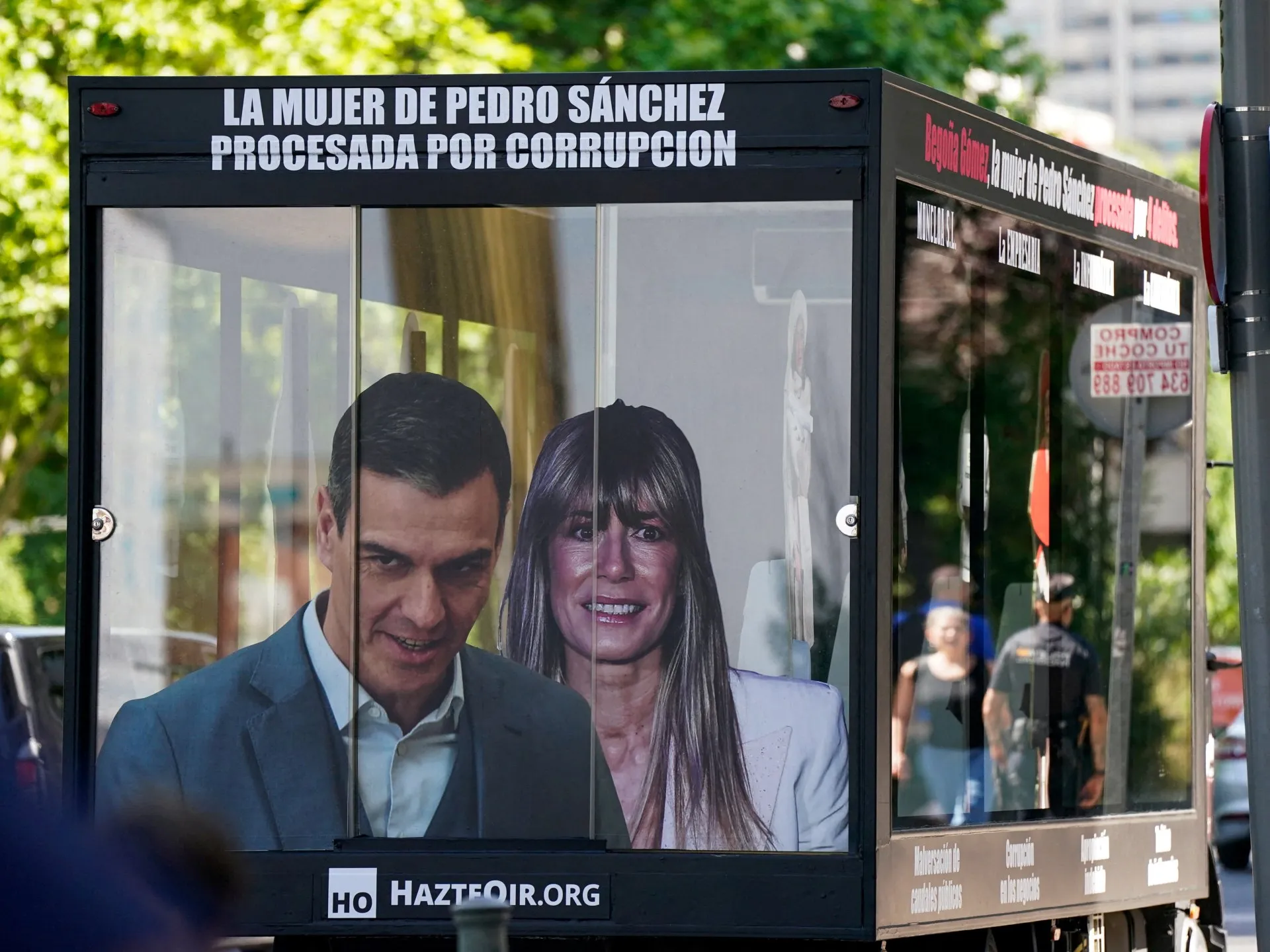 Soția premierului spaniol, interzisă să părăsească țara în ancheta de corupție