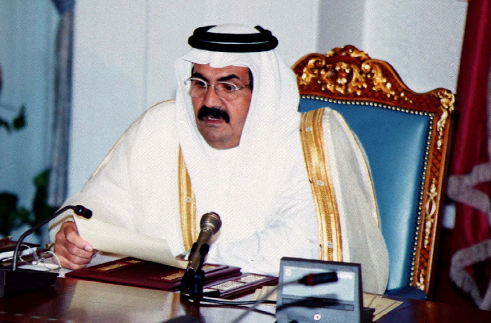 Momentele cheie din viața fostului emir al Qatarului, șeicul Hamad bin Khalifa Al Thani