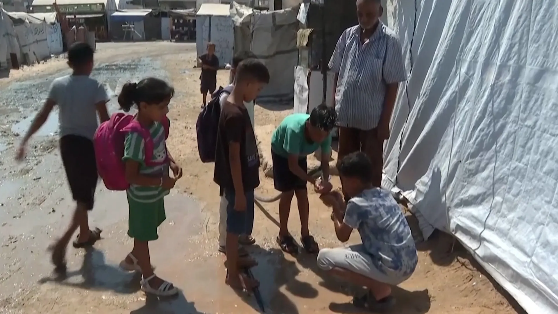 Valul de căldură din Gaza agravează suferința palestinienilor