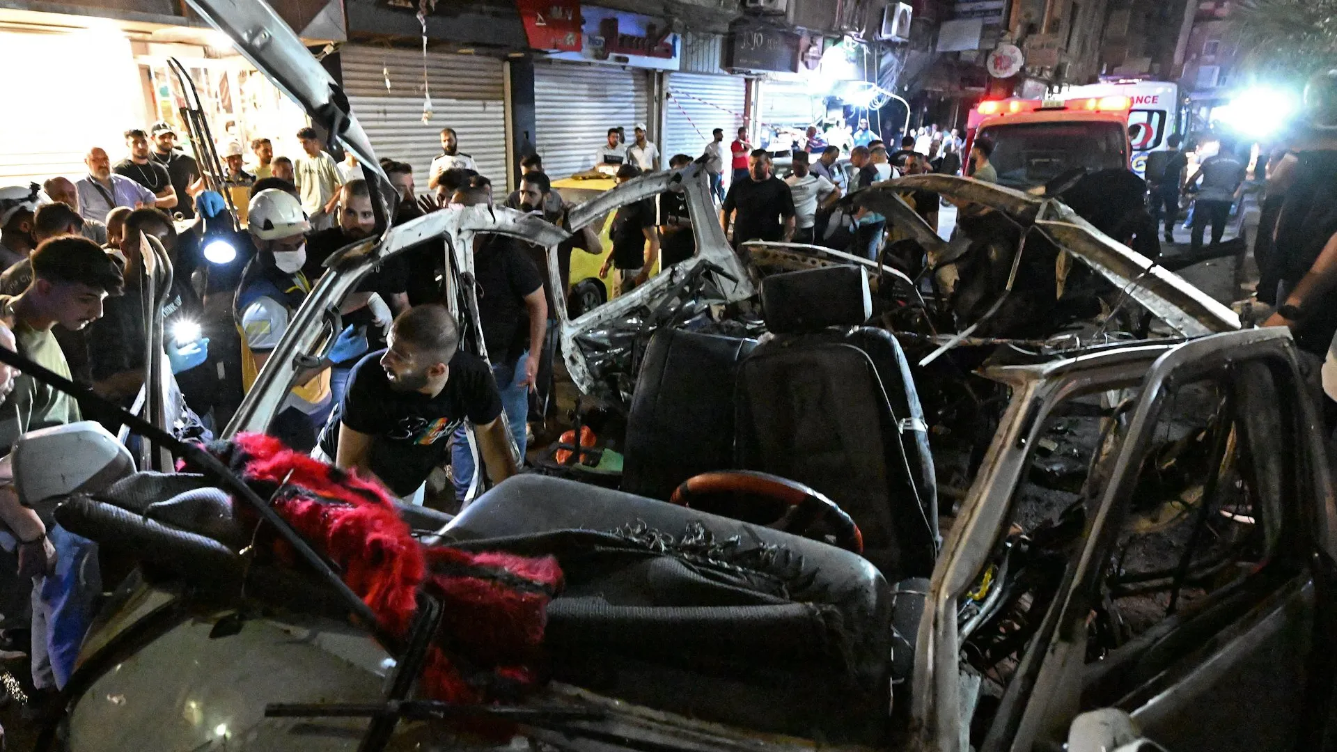 Explozie mortală într-un microbuz lângă Damasc