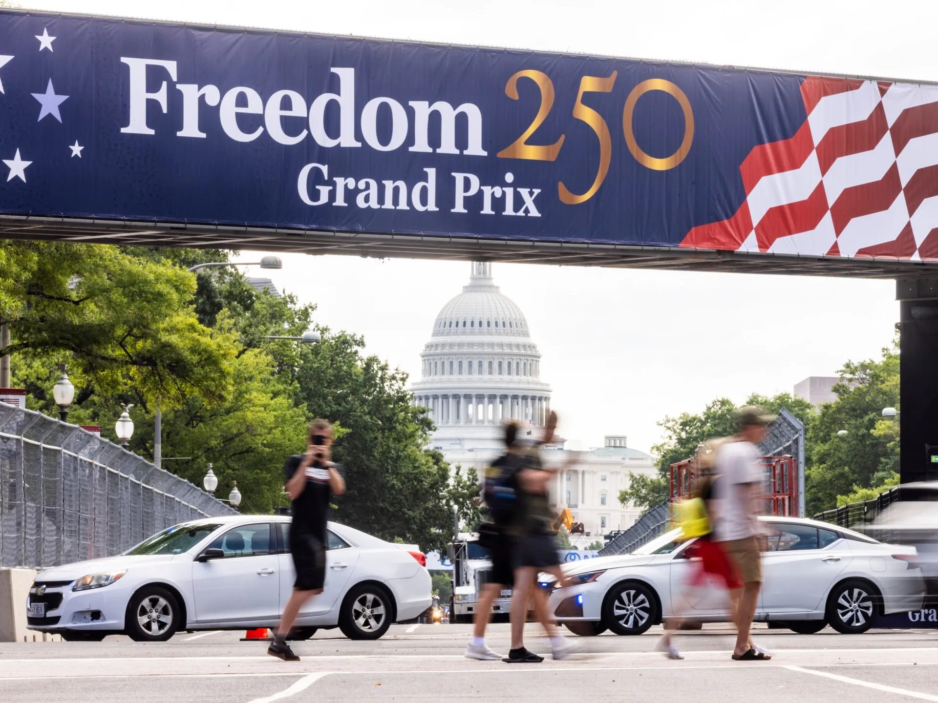 Freedom 250 Grand Prix: cursa auto a lui Trump care transformă Washingtonul într-un circ politic