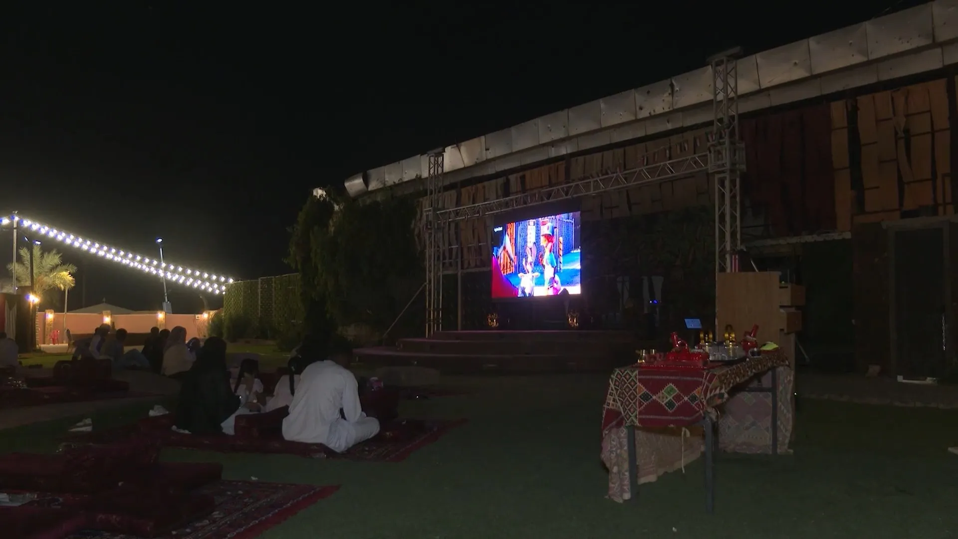 Cinematograful în aer liber readuce magia filmului la Khartoum