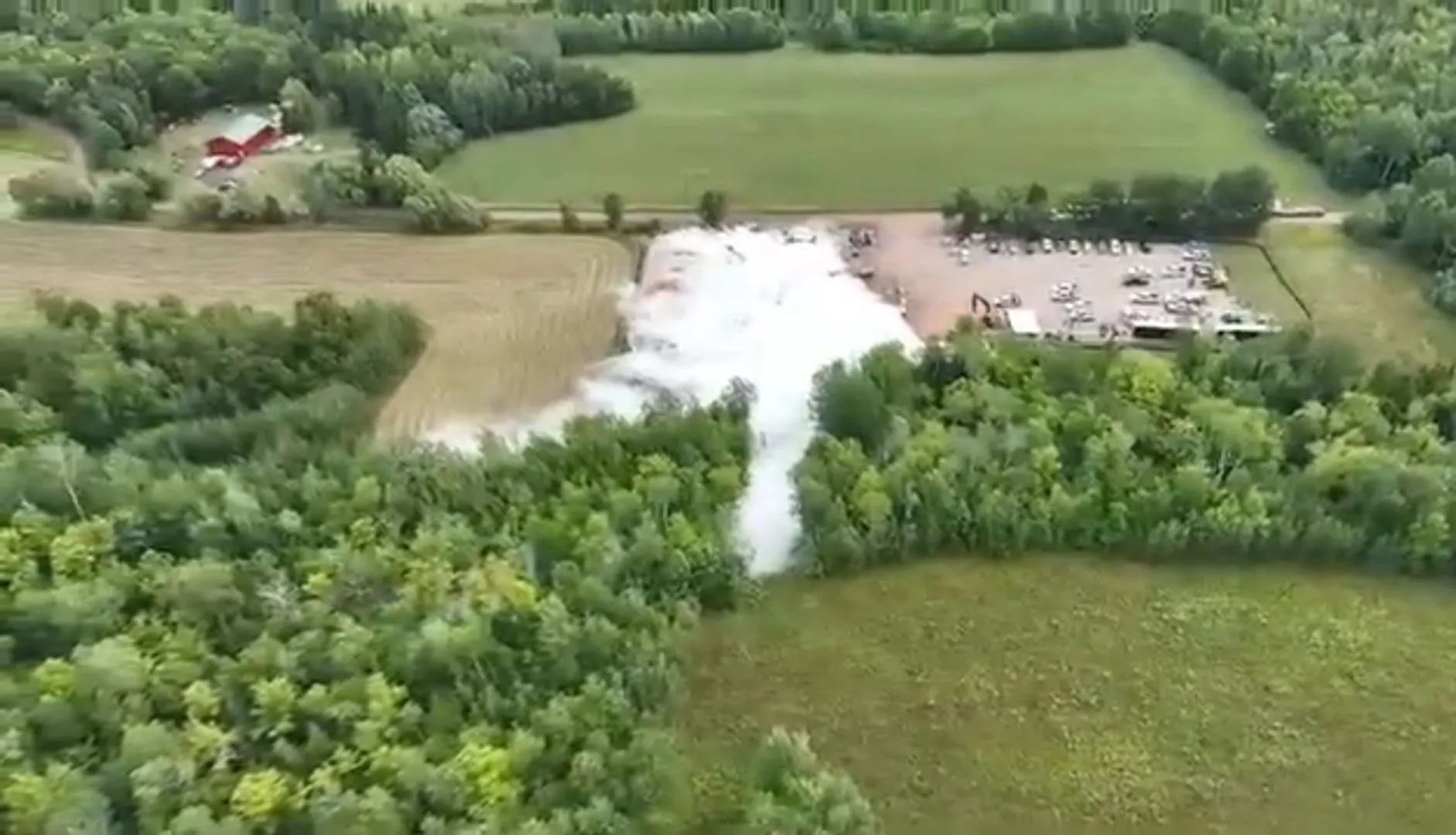 Scurgere masivă de gaze naturale în Wisconsin: o comunitate întreagă, în alertă maximă