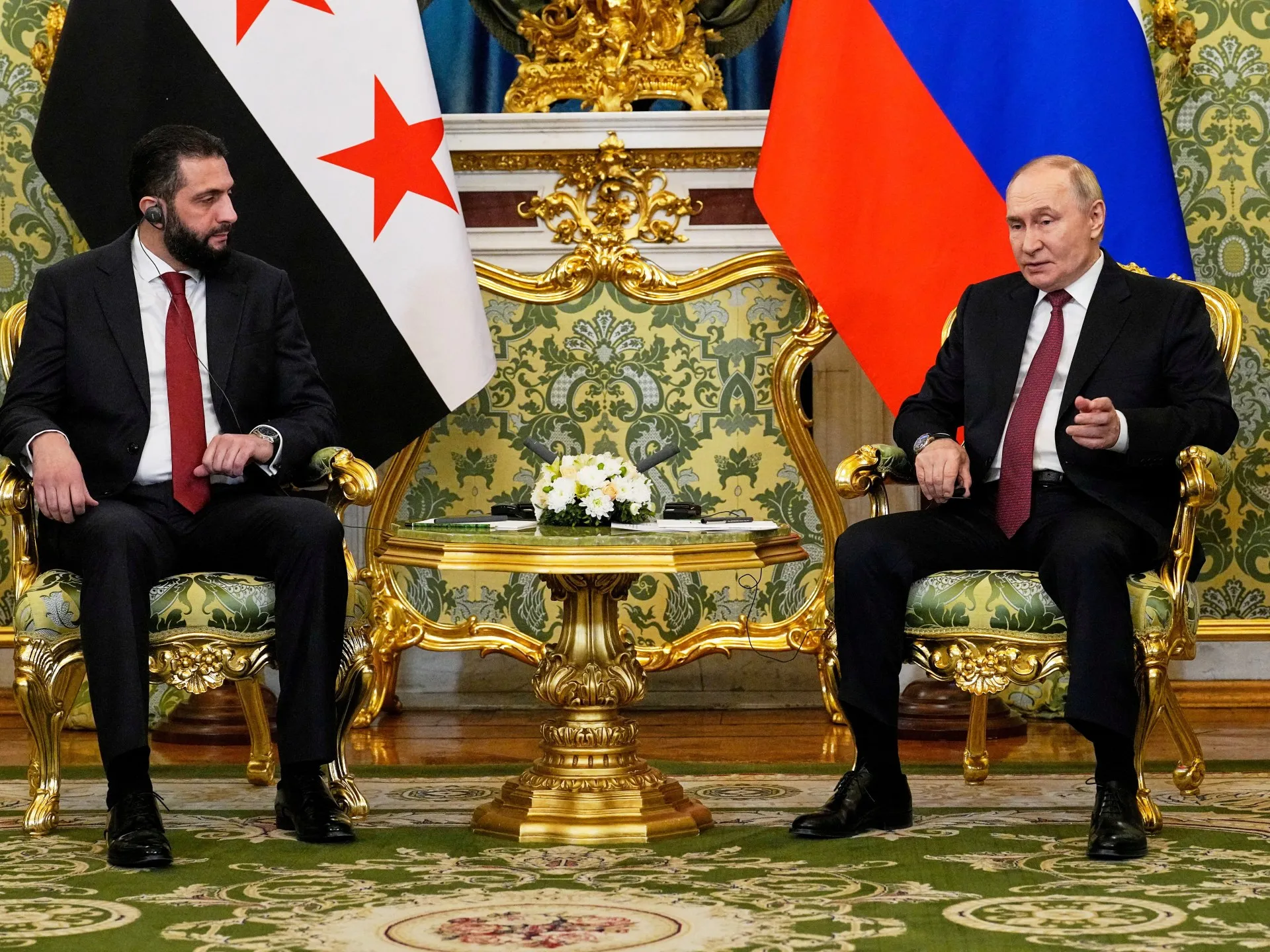 Putin și al-Sharaa discută relațiile Rusia-Siria și soarta bazelor militare rusești