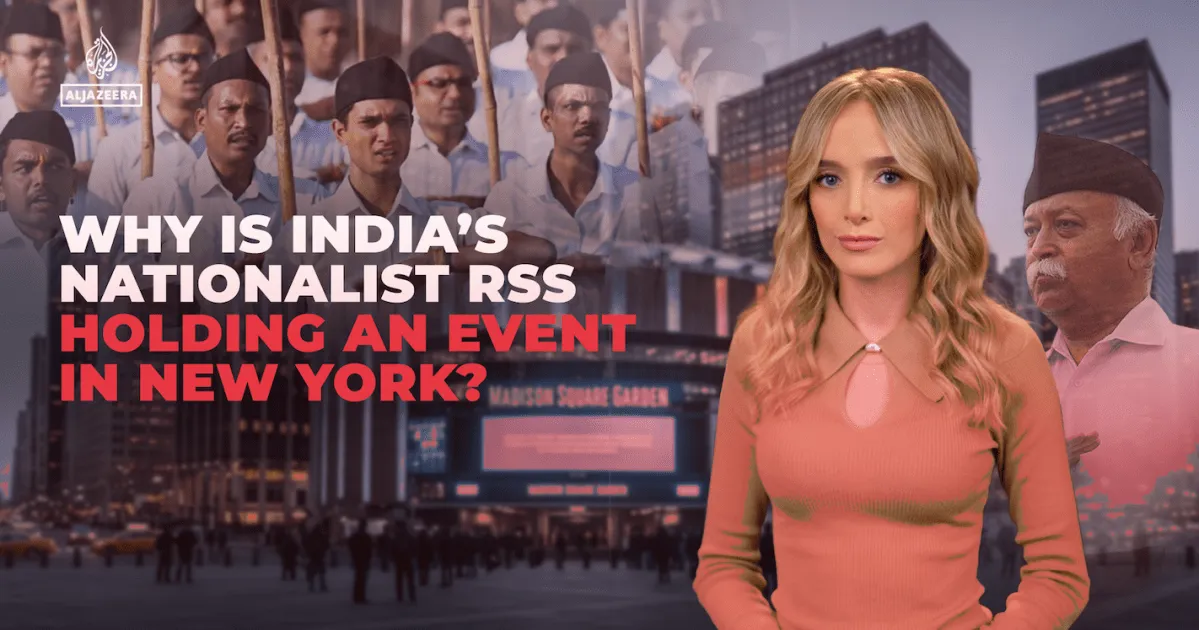De ce organizația naționalistă indiană RSS organizează un eveniment la New York?