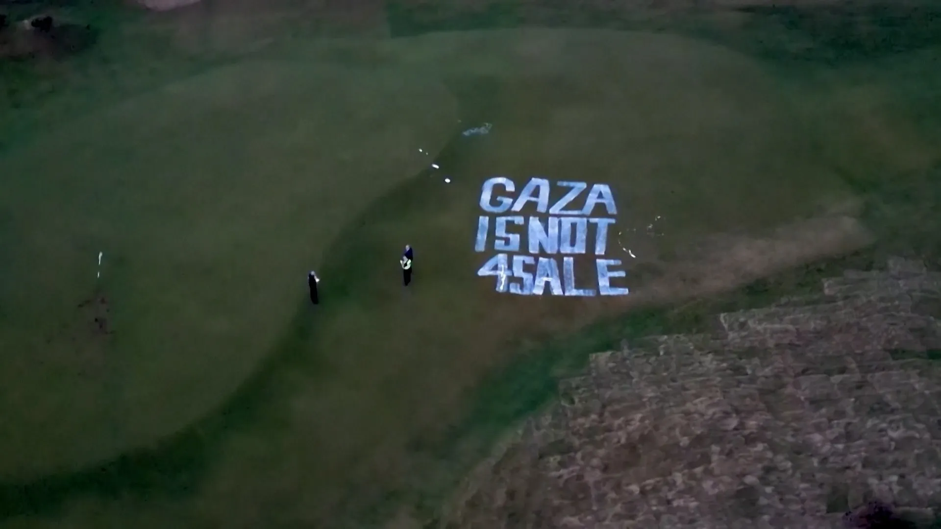 „Conexiune teroristă” invocată în cazul daunelor de la terenul de golf al lui Trump din Scoția