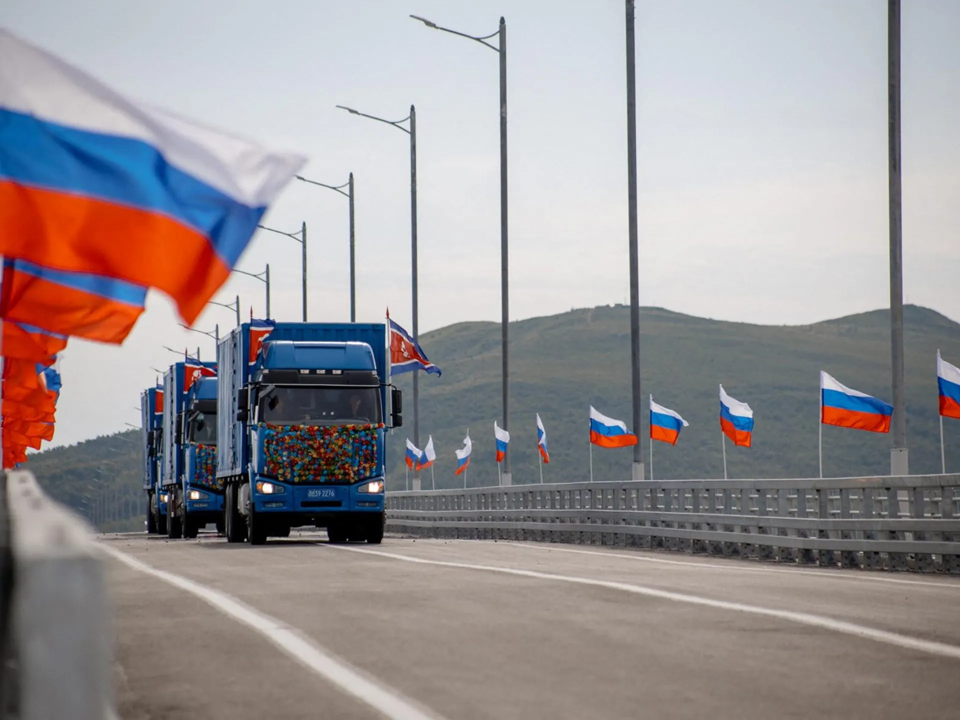 Rusia și Coreea de Nord își consolidează relațiile printr-un pod rutier simbolic
