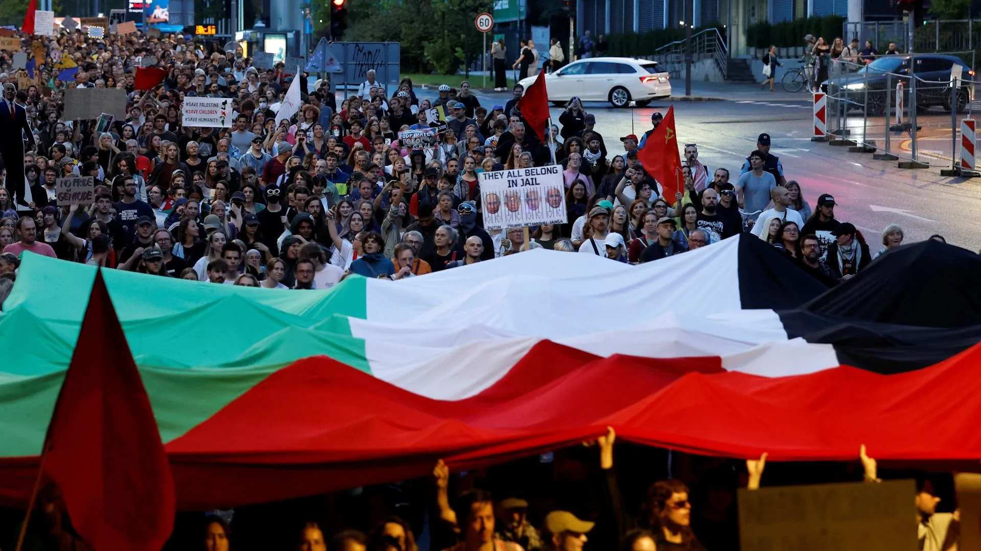 Proteste pro-palestiniene la Ljubljana: Slovenia deschide prima ambasadă a Israelului, stârnind controverse