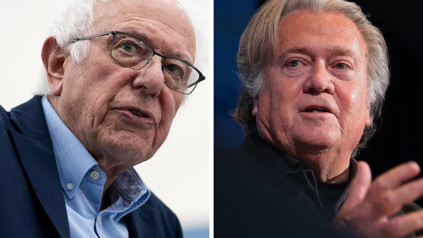 Bernie Sanders și Steve Bannon, împreună pe aceeași scenă pentru a pune frâne inteligenței artificiale