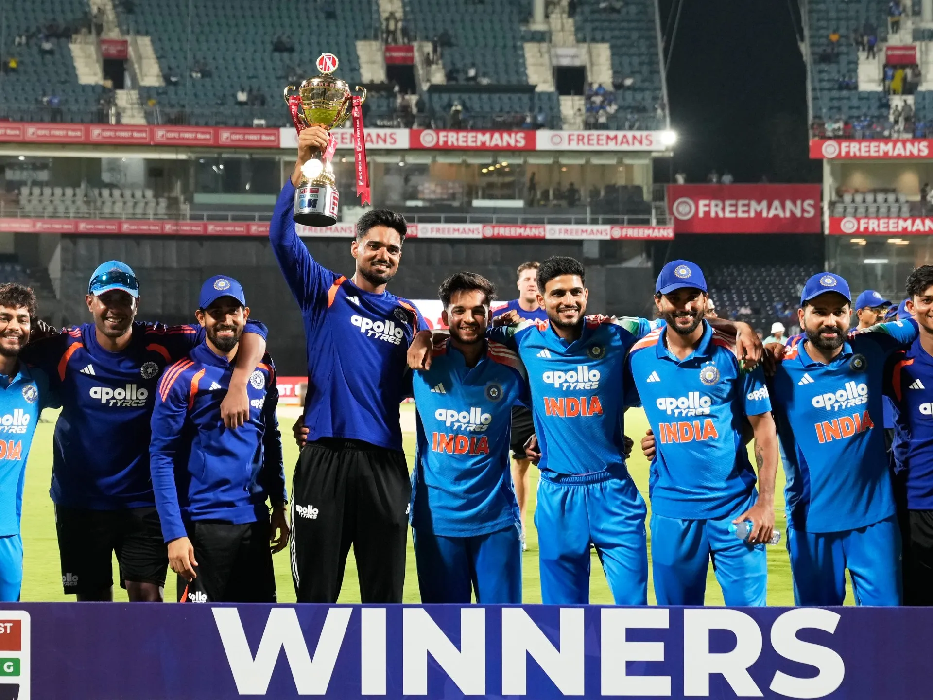India domină Afganistanul și câștigă seria T20 cu un meci înainte de final