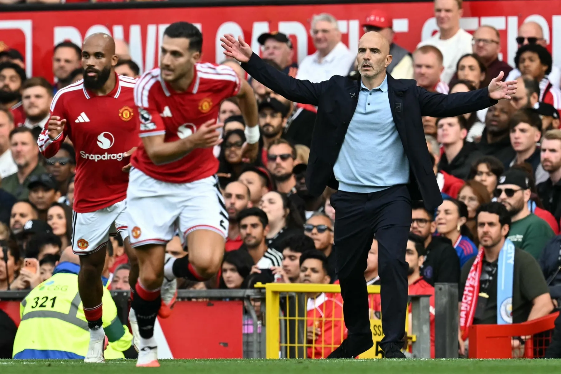 Maresca apără VAR-ul, dar regretă că polemica umbrește victoria de la Manchester United