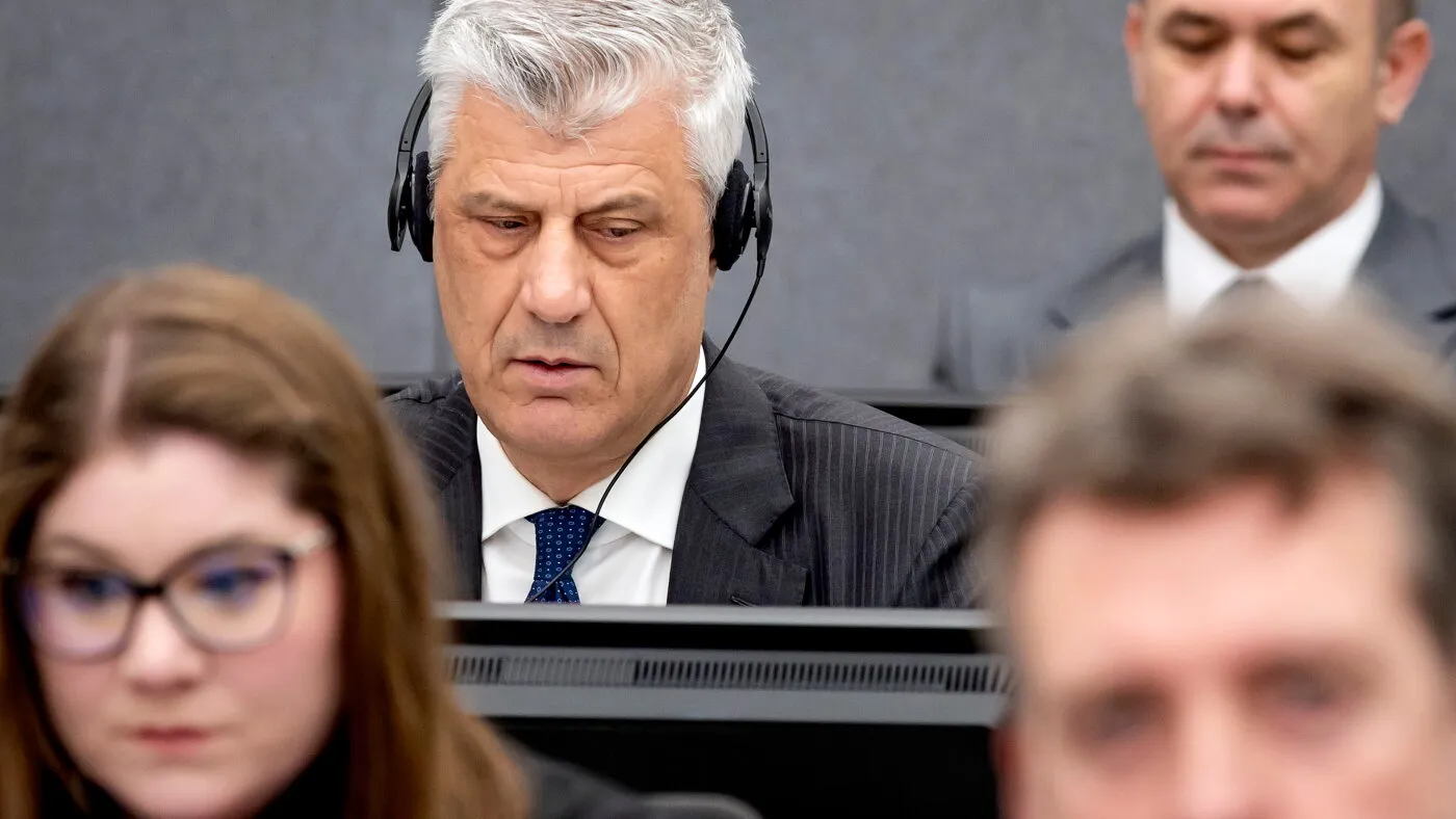 Fostul președinte al Kosovo, Hashim Thaci, condamnat la 25 de ani de închisoare pentru crime de război