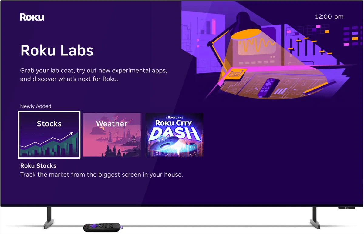 Roku Labs: Cum transformă Roku televizorul tău într-un teren de testare pentru aplicații experimentale